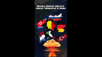 Negara dengan Senjata Nuklir Terbanyak di Dunia
