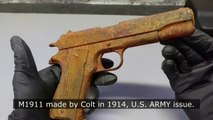 Gun Restoration, Colt M1911 U.S. ARMY 1914, (with test fire).