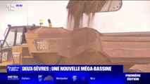 Dans les Deux-Sèvres, le chantier d'une nouvelle méga-bassine a commencé cette semaine