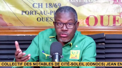 #HAITI|DEKANTE|Past.Jean Enock Joseph,Directeur Exécutif du CONOCS