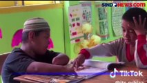Viral! Ini Sosok Reski, Bocah SD Difabel Viral Disuapi Teman di Sekolah