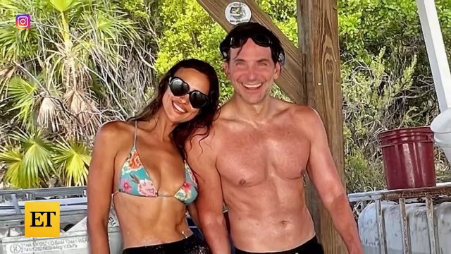 Irina Shayk and Ex Bradley Cooper Go Topless on Vacation Together