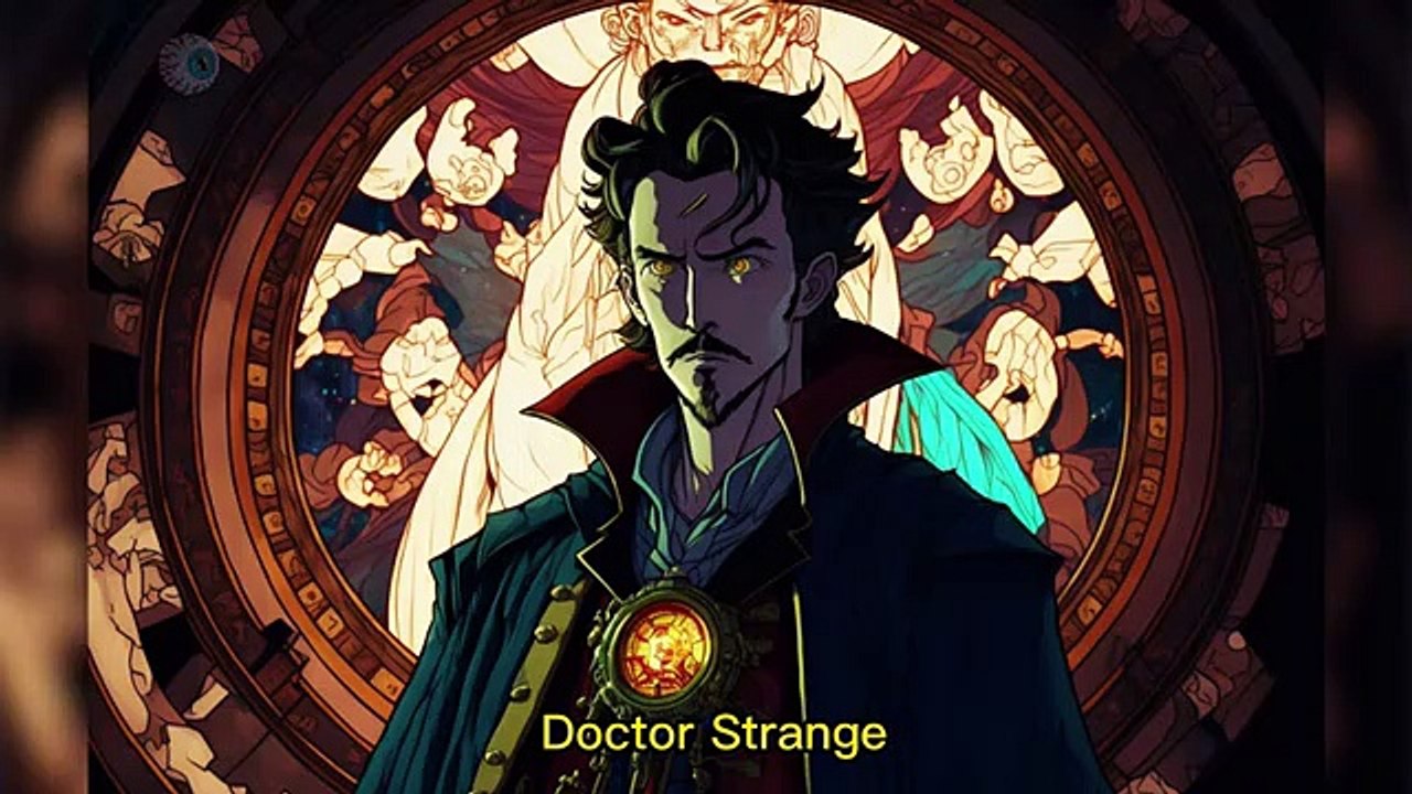 Marvel as an 80's Anime