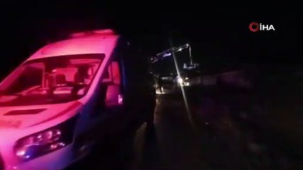 Ankara’da TIR tarlaya uçtu, sürücü hayatını kaybetti