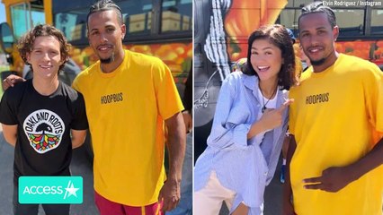 Zendaya & Tom Holland Play Basketball Together In Her Hometown