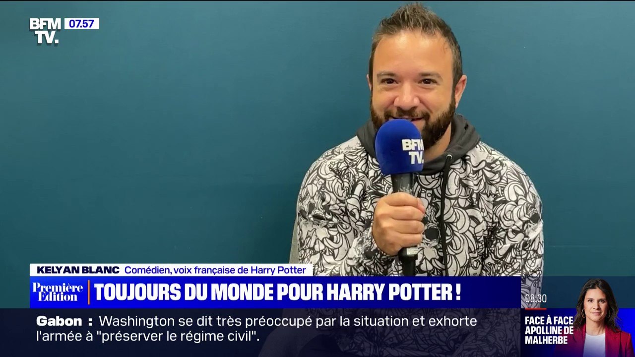 "Ils se mettent à pleurer": la voix française de Harry Potter raconte ses rencontres avec des fans