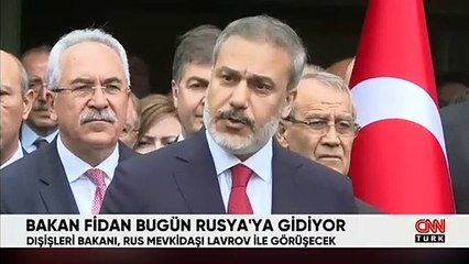 Dışişleri Bakanlını Bakan Hakan Fidan'dan Rusya ziyareti