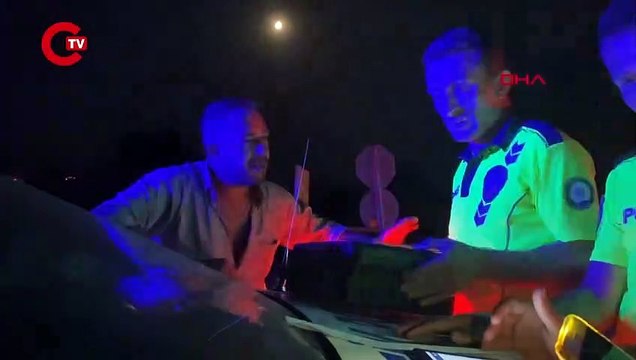 Polisin 'dur' ihtarına uymayıp kaçan sürücü alkollü çıktı!