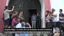 La madre de Rubiales sufrió una crisis y fue ingresada