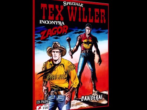 TEX INCONTRA ZAGOR -BANDERA
