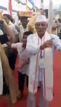#Bhaktas enjoying during #Paduka Pradan Sohala Sadguru Aniruddha Bapu