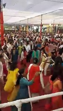 #Shraddhavans enjoying during #Paduka Pradan Sohala Sadguru Aniruddha Bapu