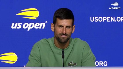 US Open 2023 - Novak Djokovic : “I wish all the best for Laslo Djere, except for the next match”