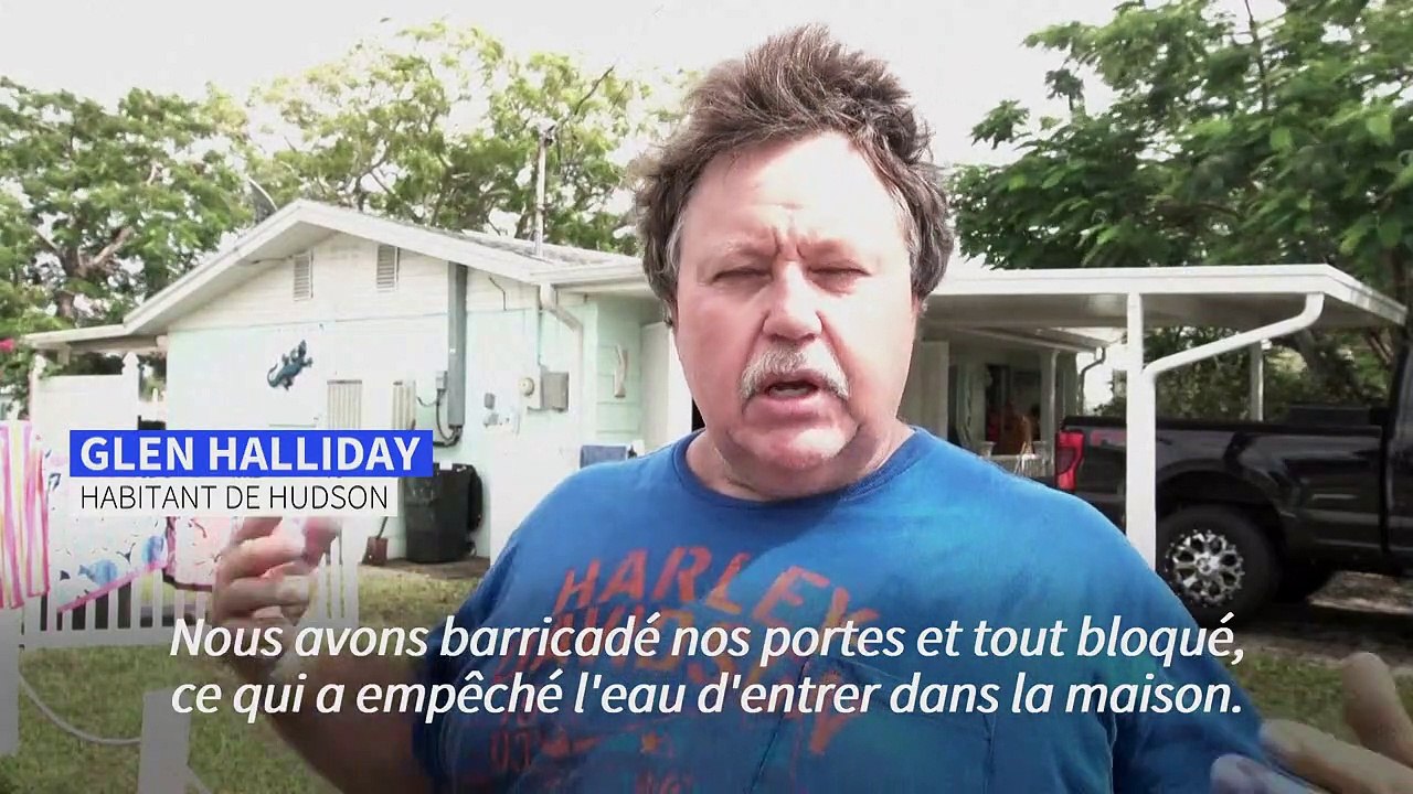 Floride: vastes inondations dans le sillage de l'ouragan Idalia