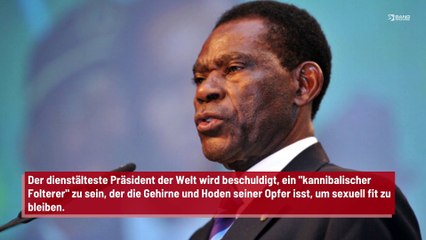 Der dienstälteste Präsident der Welt wird als "kannibalischer Folterer" bezeichnet