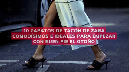 10 zapatos de tacón de Zara son comodísimos e ideales para empezar con buen pie el otoño_OK