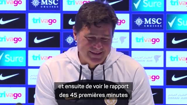 League Cup - Pochettino explique son retour précipité aux vestiaires : J'avais besoin d'aller aux toilettes !