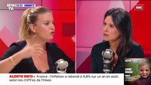 Vives tensions entre Apolline de Malherbe et Mathilde Panot sur BFMTV