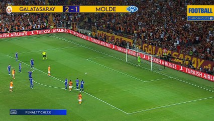 Galatasaray VS Molde | UEFA Champions League Play offs 2023/24 | Highlights HD