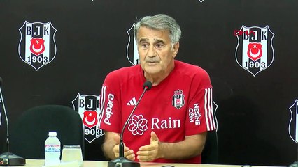 SPOR Şenol Güneş: Kendi oyunumuzu oynayarak, kazanarak turu geçmek istiyoruz