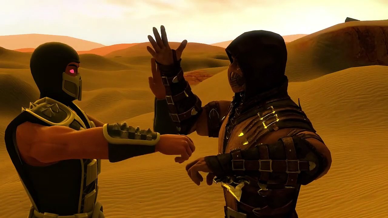 {SFM} Mortal Kombat   Battle of Scorpions {SFM}