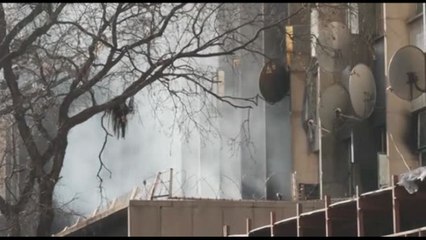 Sudafrica, incendio in un edificio di Johannesburg, almeno 63 morti