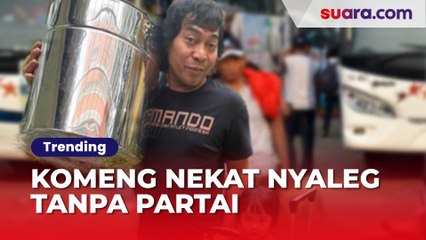 Nekat Nyaleg Tanpa Partai, Berapa Harta Kekayaan Komeng?