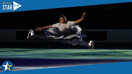 Surya Bonaly  l‘ex star du patinage aperçue avec Paul El Kharrat