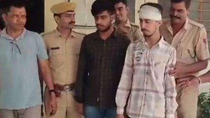 उदयपुर: तलवारों से वाहनों के कांच तोड़ने वाले गिरोह का पर्दाफाश, दो आरोपी गिरफ्तार