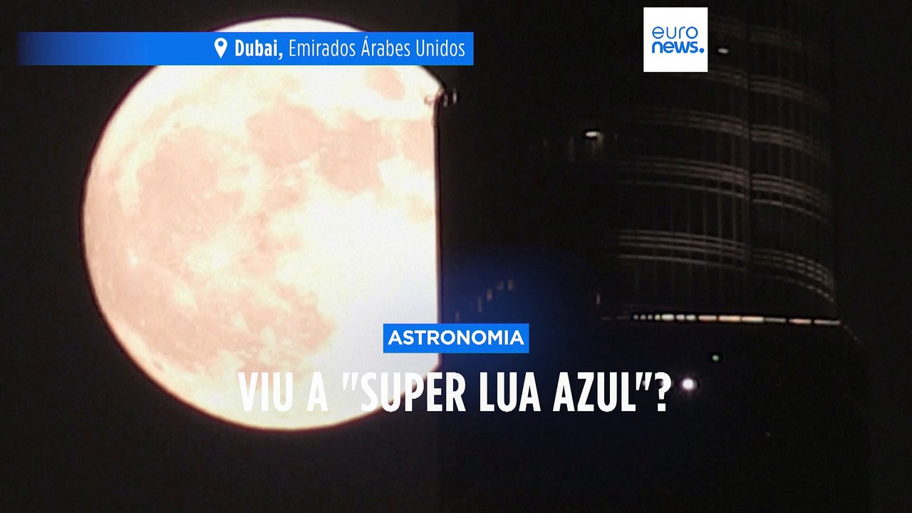 Viu a "Super Lua Azul"? - Vídeo Dailymotion