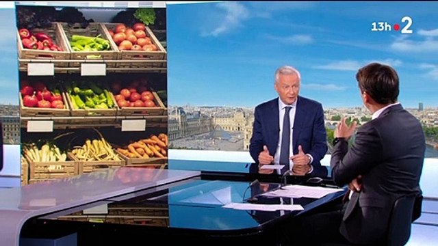 Inflation: Les prix de 5.000 produits alimentaires n'augmenteront pas, voire baisseront, annonce le ministre de l'Économie Bruno Le Maire - Regardez