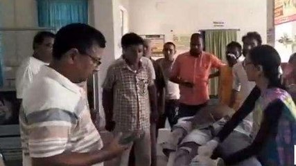 बेगूसराय: सड़क हादसे में बाइक सवार युवक घायल, गंभीर हालत में अस्पताल में भर्ती