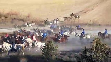 Quinto y último encierro de las fiestas de Cuéllar