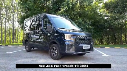 Power of Next-Gen Light Bus Platform To Be Released September, New JMC Ford Transit T8 2024