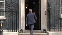 Grant Shapps makes pen blunder as he arrives at Downing Street to be appointed new defence secretary