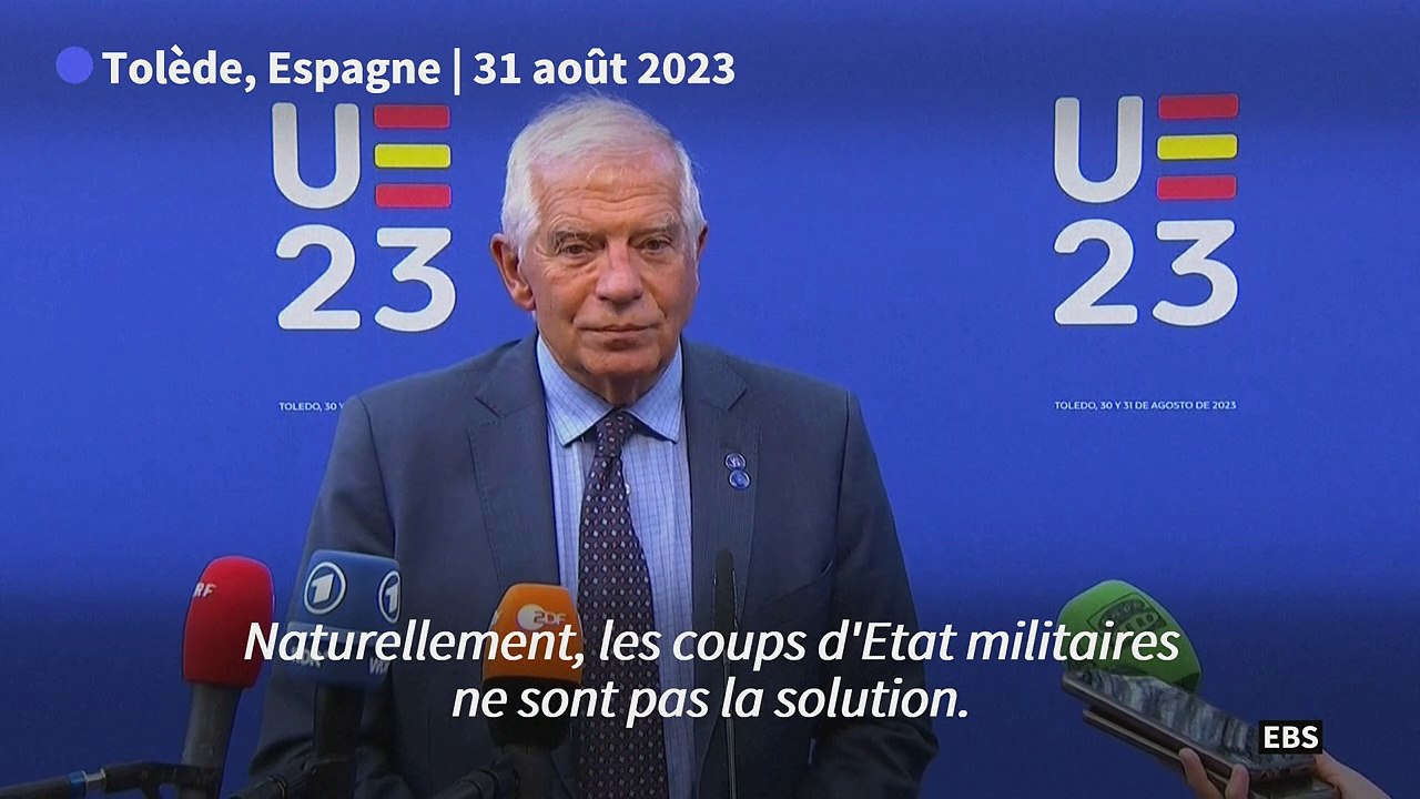 Le coup d'Etat au Gabon fait suite à une élection entachée "d'irrégularités"(Borrell)