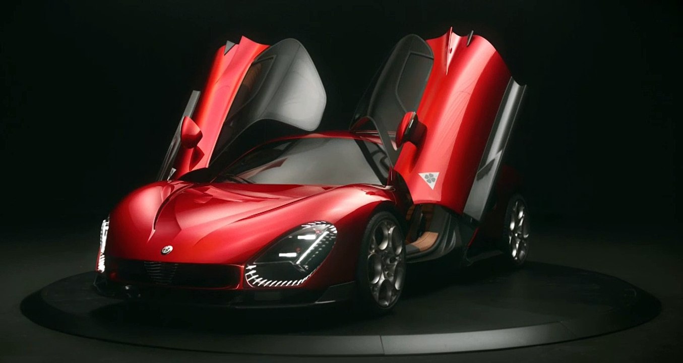 Alfa Romeo 33 Stradale (Extérieur / Portes Ouvertes)