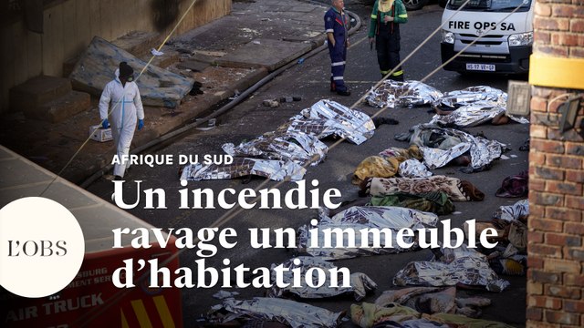 L'incendie d'un immeuble à Johannesburg fait des dizaines de morts