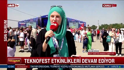 TEKNOFEST ikinci gün için kapılarını açtı