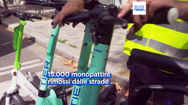 Addio ai monopattini a noleggio, Parigi è stufa di incidenti