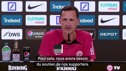 Francfort - Toppmöller : "Kolo Muani ? L'Eintracht est toujours plus grand qu'un seul joueur !"