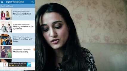 This free app is brilliant to practice English speaking when you're alone -helps you kill hesitation