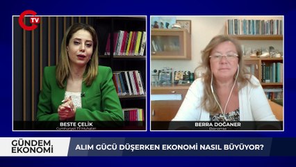 Alım gücü düşerken ekonomi nasıl büyüyor? Ekonomist Berra Doğaner açıkladı: “Tüketim harcamalarının artması büyümeyi getirdi”