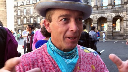 A look back at this years Edinburgh Fringe Festival Street Performers