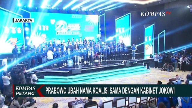 Prabowo Namakan Koalisi Barunya Koalisi Indonesia Maju, Jokowi: Kenapa Harus Izin?