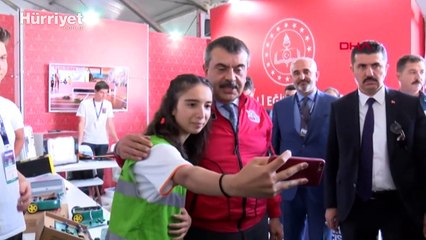 Milli Eğitim Bakanı Yusuf Tekin'den TEKNOFEST'e ziyaret... 'Öğrencilerimizle gurur duydum'