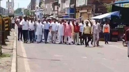 सागर: क्षत्रिय समाज ने दिग्विजय सिंह का फूंका पुतला, जानें पूरा मामला