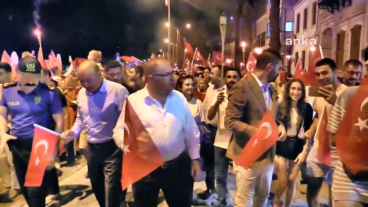 Foça'da 30 Ağustos Coşkusu