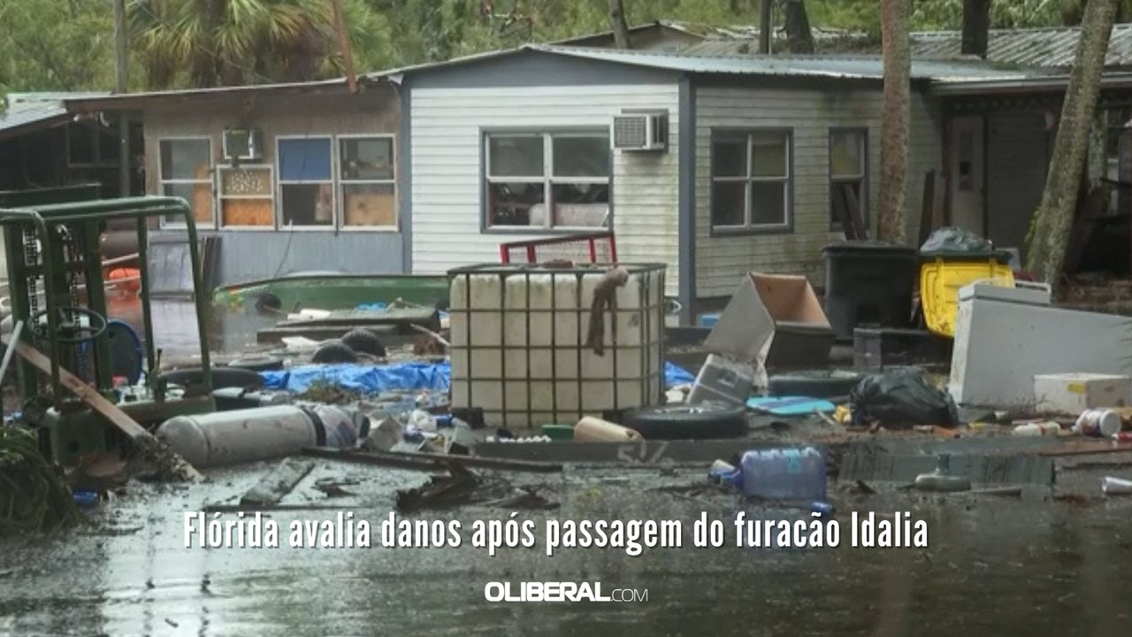 Flórida avalia danos após passagem do furacão Idalia