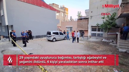 Mangalda kurşun yağmuru: Ağabeyini ve yeğenini öldürdü, intihar etti